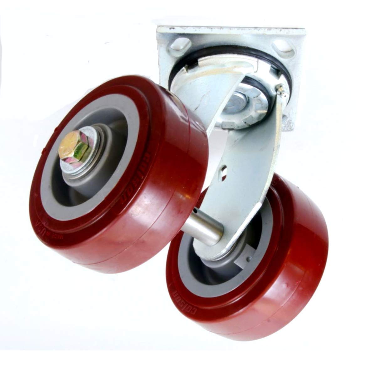 5" Dual Swivel Caster – Part 50968A – Heavy‑Duty Replacement Wheel Assembly for Clarke Floor Scrubbers