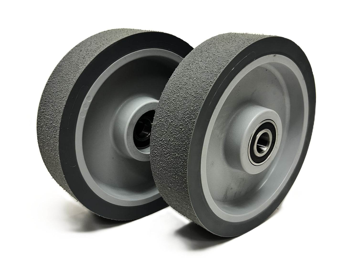 WHEEL, SCRUBBER, 198MM WITH BEARING - SET OF 2 - PART 1218752 - TENNANT/NOBLES REPLACEMENT
