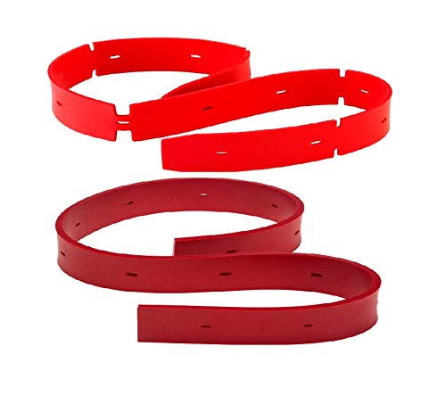 Squeegee Blade Kit 222381 & 222382 | Front & Rear Replacement | Fits Tennant 5680 & 5700 28" Walk‑Behind Scrubbers