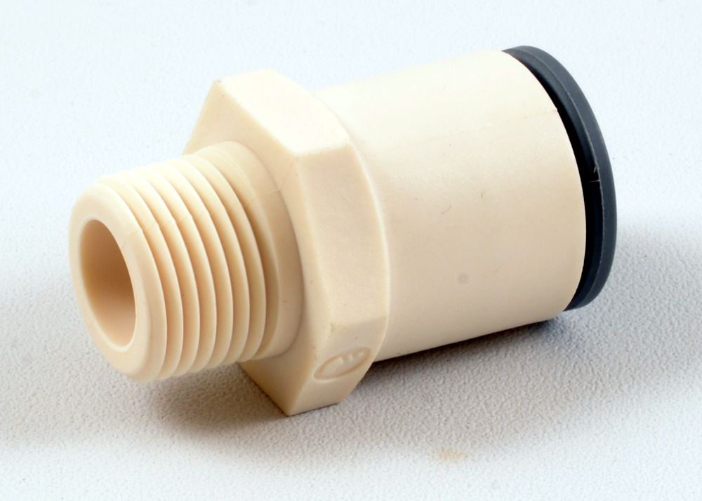 Straight Fitting, QF08/PM06 | Part 1212813 (4039492) | Fits Tennant A300 Auto, A500, SS300, T300, T300e, T350, T380AMR, T500, T500e, T600, T600e, T600ee