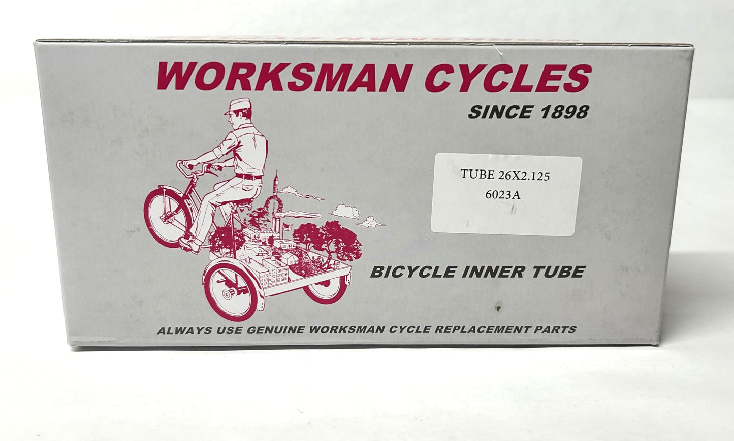 Bike TIRE Tube, 26" X 2.125", Puncture Resistant - 6023A - WORKSMAN CYLCES Replacement