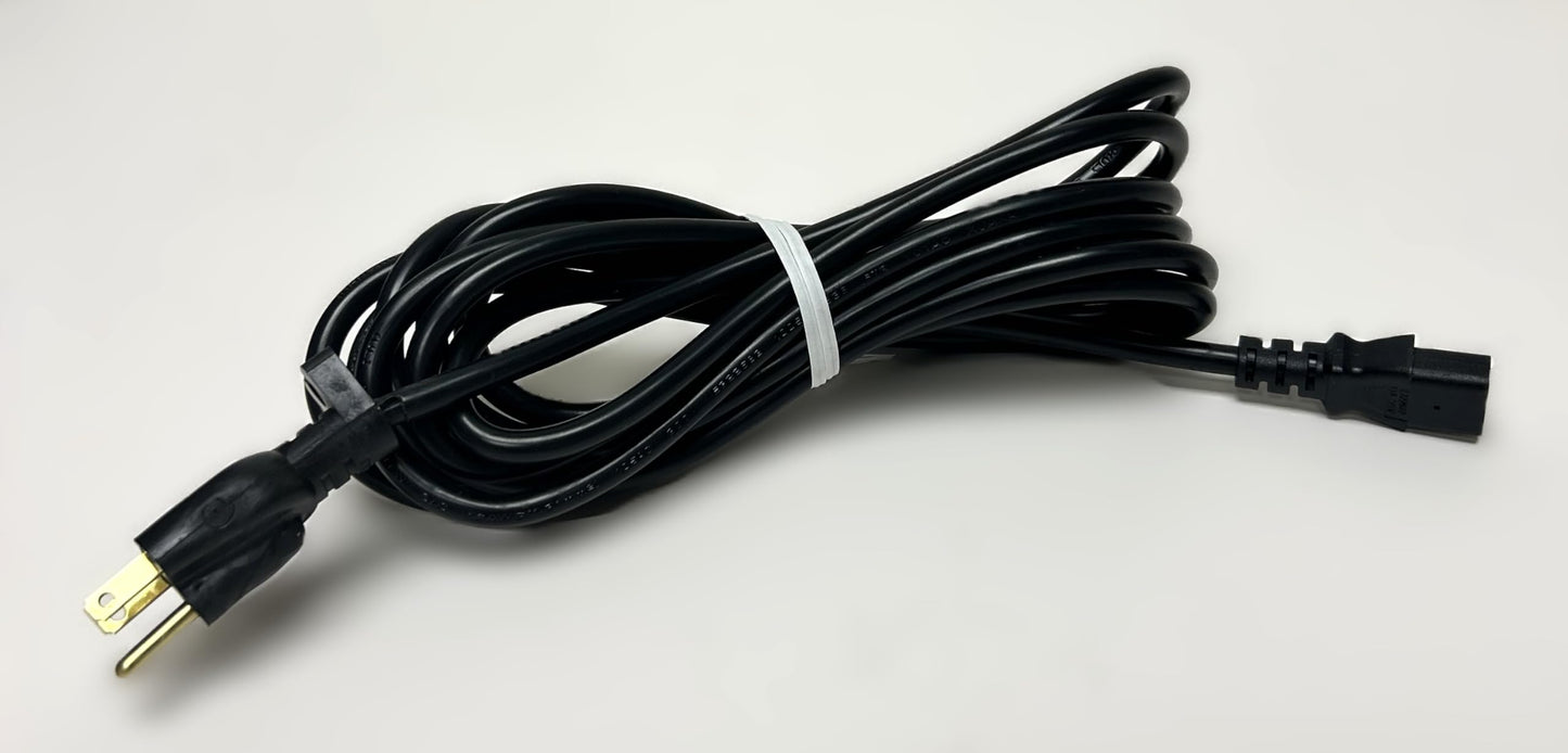 Tennant/ Nobles 15' Power Cord 1025642 | 16/3 Replacement | Fits T2, T3, T5, T300, T500, T600 & Speed Scrub Models