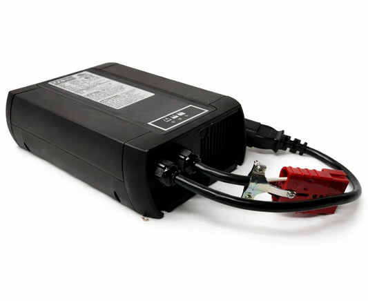 On‑Board Charger Kit, 24VDC 13A, 100–240VAC Input with SB50 Red Anderson Connector - Part 9015304 - Tennant Replacement