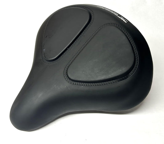 Saddle/Seat, Extra Wide with Springs - Part 6911V - Worksman Cycles Replacement