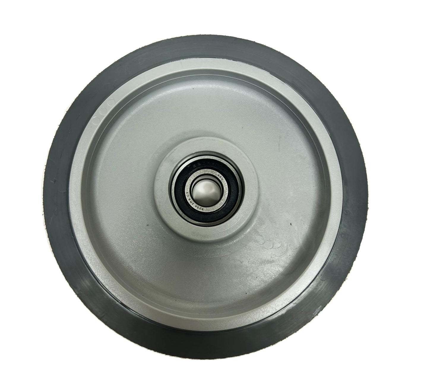 WHEEL, SCRUBBER, 198MM WITH BEARING - PART 1218752 - TENNANT/ NOBLES REPLACEMENT