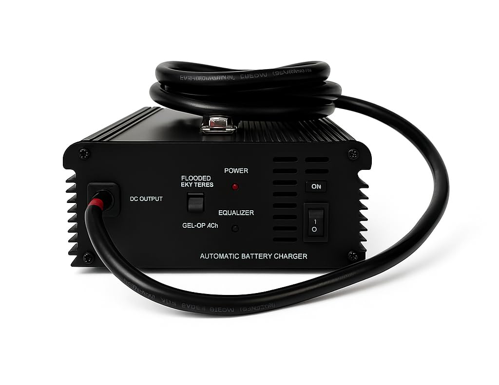 Battery Charger, 24V 12A SCR with SB50 Red Connector – Part 1073638 - Tennant Replacement