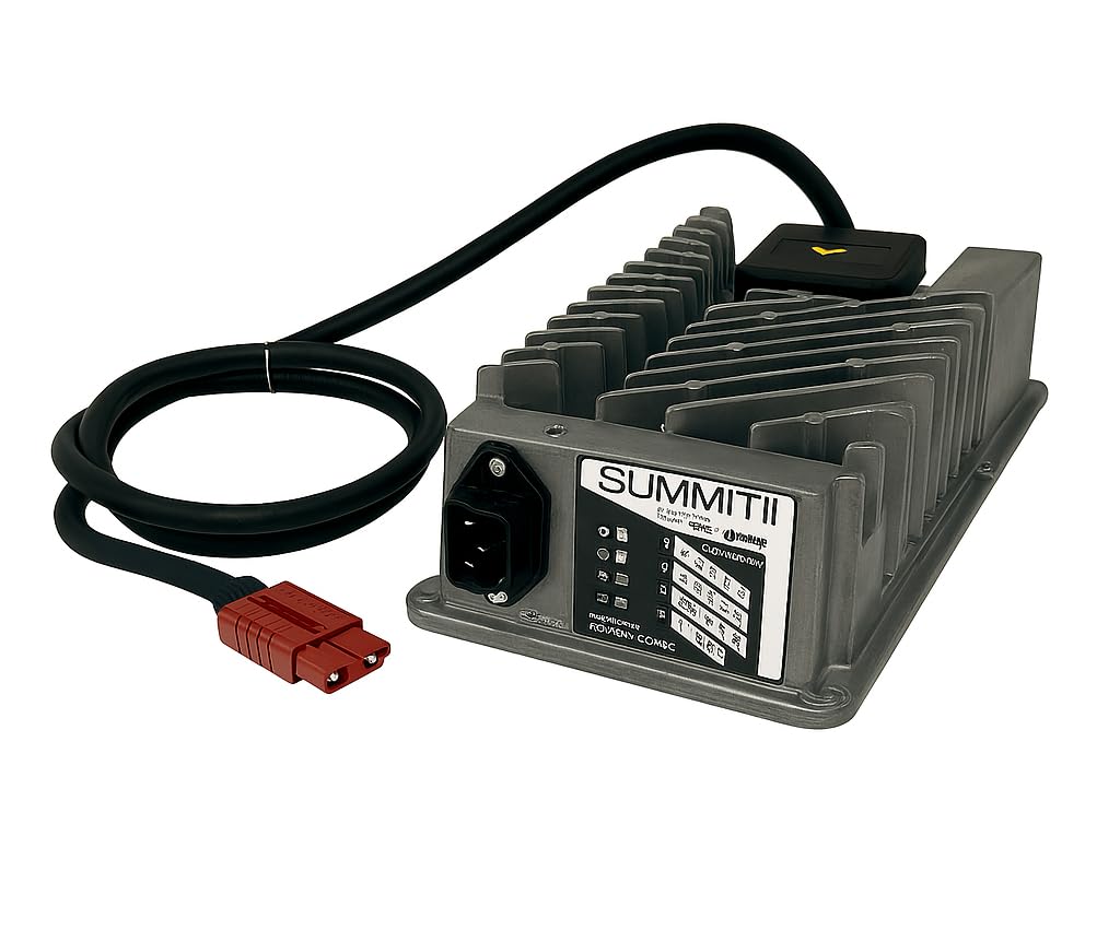 Summit II On‑Board Battery Charger, 650W, 24V/25A with 50A Red Connector – Part 56385296 - Advance Replacement