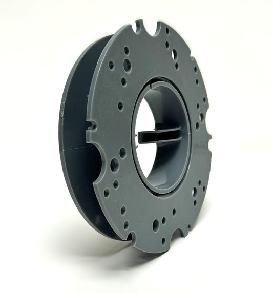 TENNANT - PAD HOLDER CENTER LOCK, LH GREY BIG MOUTH - 630473 REPLACEMENT