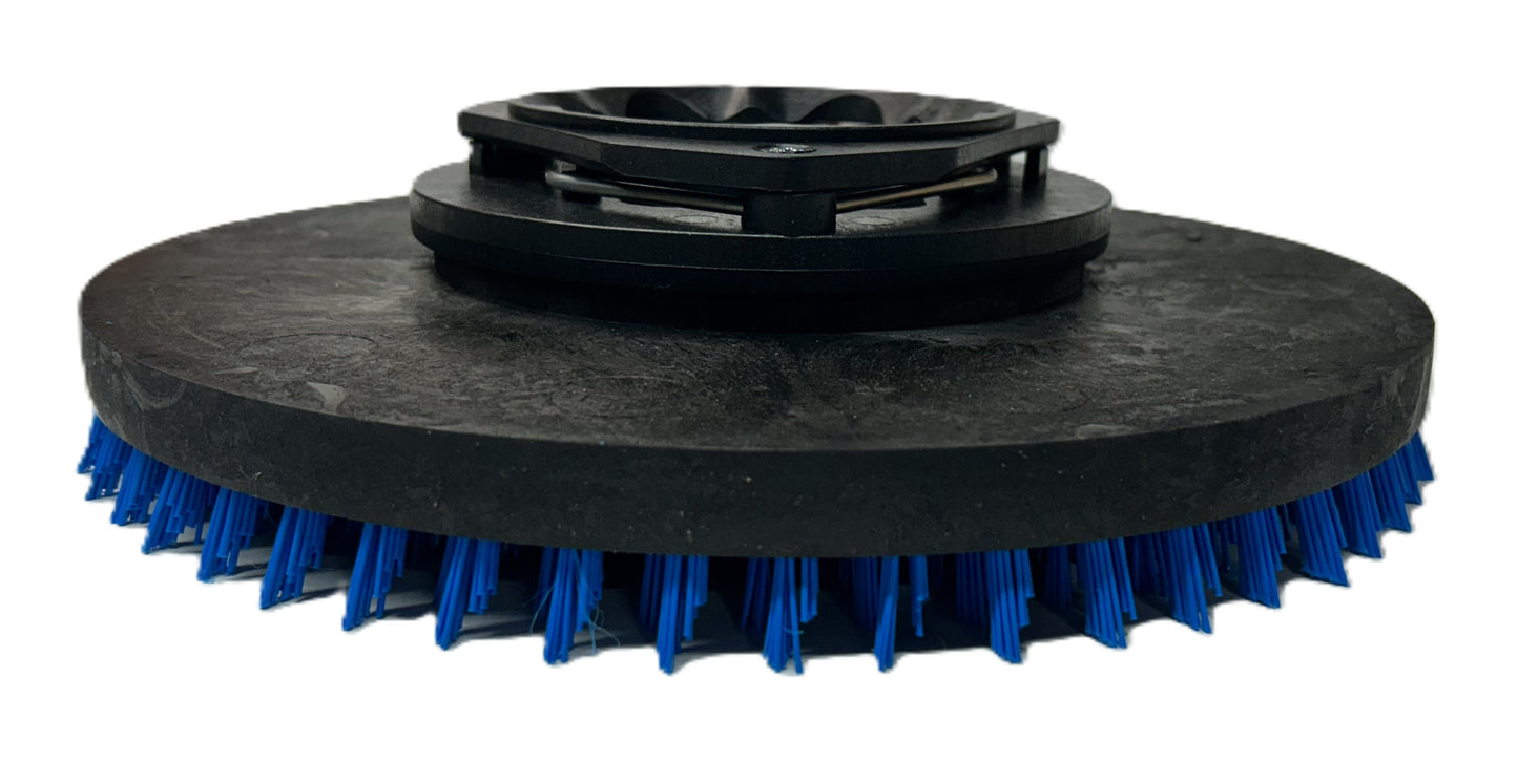 13" Brush, Pad Driver W/Plate | Part 1220243 | Fits Tennant T7, T12, T16, M17 scrubbers and Nobles Speed Scrub Rider