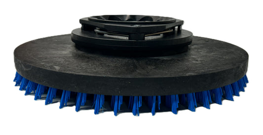 13" Brush, Pad Driver W/Plate | Part 1220243 | Fits Tennant T7, T12, T16, M17 scrubbers and Nobles Speed Scrub Rider