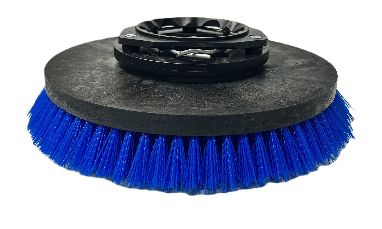 Tennant/ Nobles 1220223 12 Inch Poly Disk Brush | Replacement | Fits T7 T7AMR Speed Scrub Rider Floor Scrubbers