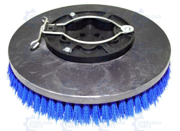 Brush, 12.5" .050 Poly W/Plate | Part 1042494 (1220231) | Fits Tennant T12, T16 Rider Scrubbers