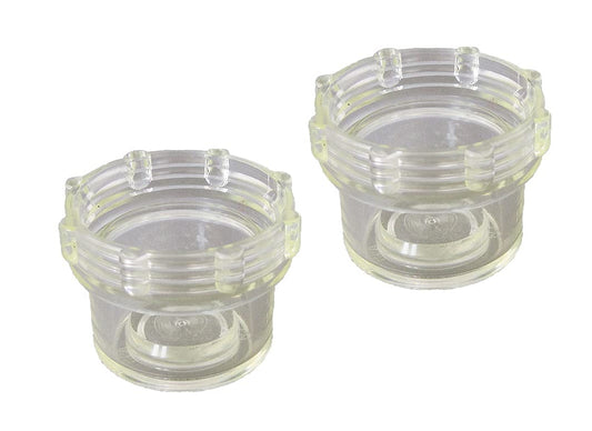 Water Filter Strainer Bowl, Quantity 2 - Part 613991 (1005302, 1211537) - Tennant/Nobles Replacement