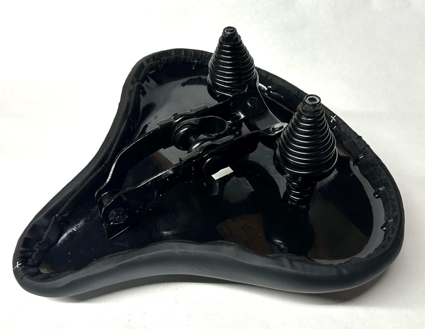 Saddle/Seat, Extra Wide with Springs - Part 6911V - Worksman Cycles Replacement