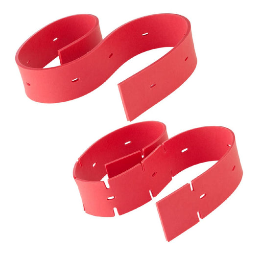 Tennant / Nobles Squeegee Blade Kit 9015731 | Front & Rear Replacement | Fits Speed Scrub 300 & 500 20" Walk‑Behind Scrubbers