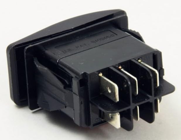 Forward/Reverse Rocker Switch – Contura Style – Replacement for Taylor‑Dunn Part 71‑039‑02 – Direction Selector Switch for Industrial & Utility Vehicles